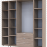 Комплект с 2 этажерками DRS- Гелар (192,6x49,5x203,4 см) 3 ДСП  