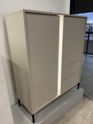 Комод высокий Perfect Home Даст/Dast 2-дверный с 2 ​​ящиками 2D2S/104 Беж