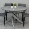 Фото №2 - ​Стол обеденный модерн Premium EVRO- Caezar (серая керамика) HY04