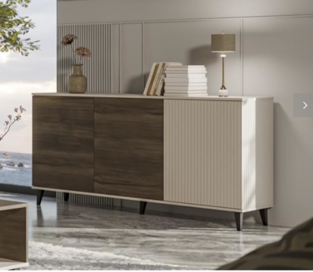 Комод HALMAR RANDOM 2 KM-1 кашемир-орех