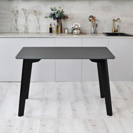 Стол стеклянный Ont- Фабрицио Серый