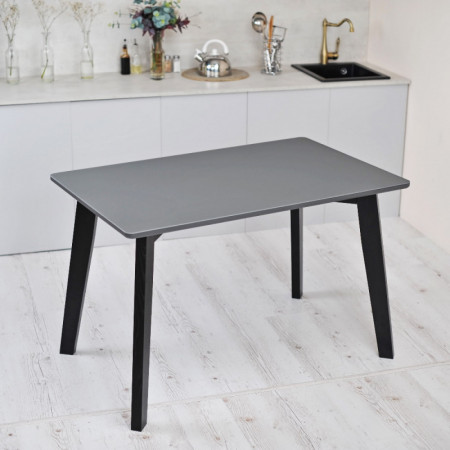 Стол стеклянный Ont- Фабрицио Серый