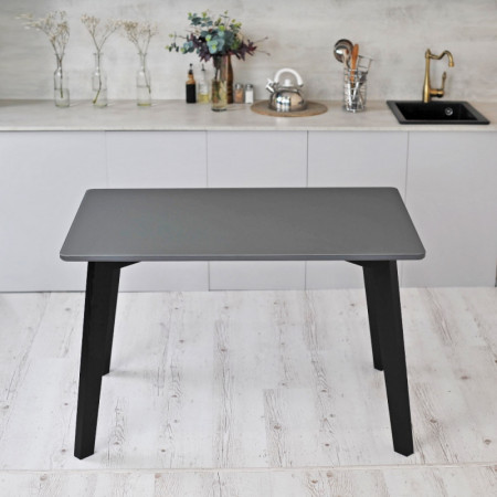 Стол стеклянный Ont- Фабрицио Серый