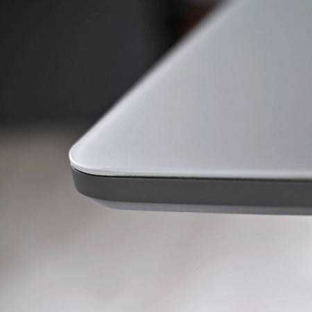 Стол стеклянный Ont- Фабрицио Серый