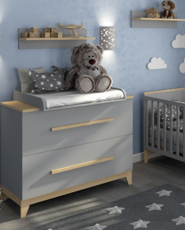 Комод с пеленальным столиком VNG- Мила 