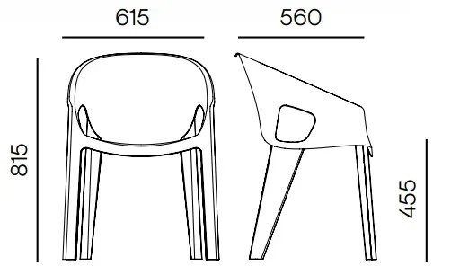 Кресло уличное VLL- FERNE Premo (кремовый, коричневый, мятный)