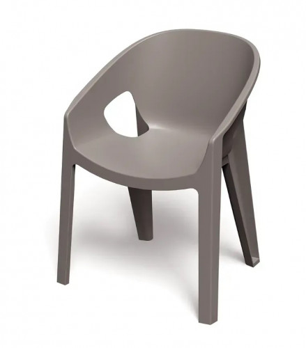 Кресло уличное VLL- FERNE Premo (кремовый, коричневый, мятный)