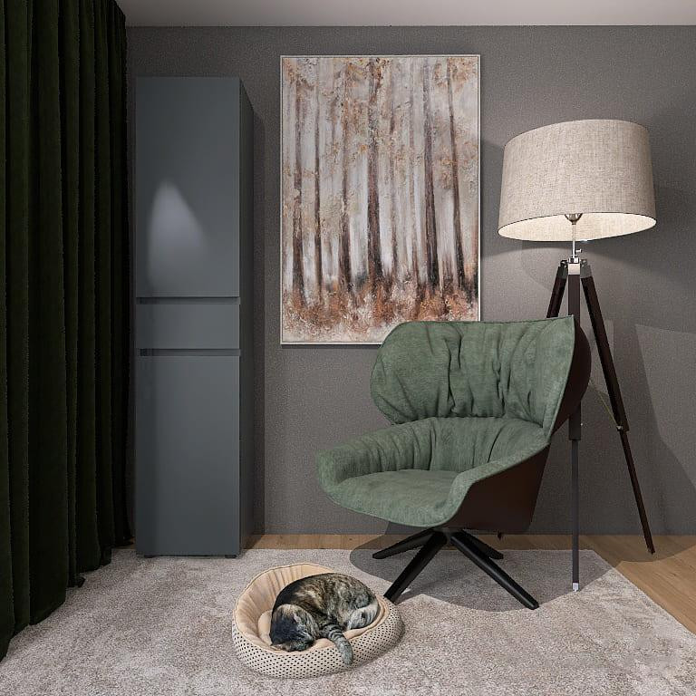 Пенал с ящиком EVR-Лайт ПЛ-1 графит