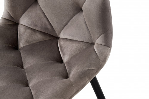 Стул обеденный BIO- Grace Трасти (велюр брауни)