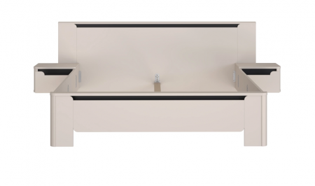 Кровать 1,8 и 2 тумбі TOP- Vodol VXLL1182 
