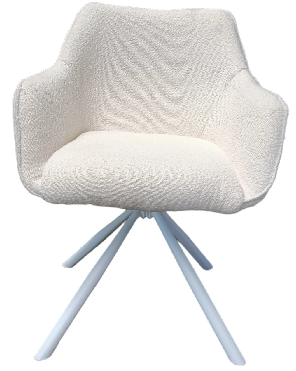 Кресло полу оборотное модерн EXI- LYON LIGHT BEIGE/Светло-Бежевый 