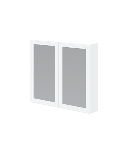 Зеркальный шкафчик PL- Halmar TORETO 70X80/2D Белый 