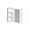 Зеркальный шкафчик PL- Halmar TORETO 70X80/2D Белый 