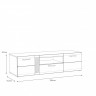 Тумба RTV 2D1S Forte LOCARNO LCRT131