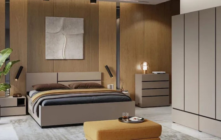 Шкаф на 2 двери с 1 ящиком Helvetia CROSS S 24CWMY18 (конго-черный)