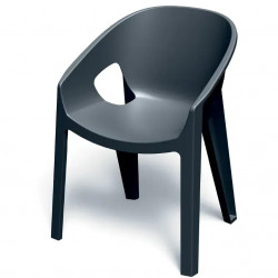 Кресло уличное VLL- FERNE Premo (антрацит, серый)