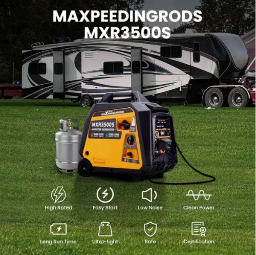 Газово-Бензиновый инверторный генератор MAXPEEDINGRODS MXR 3500DR-EU