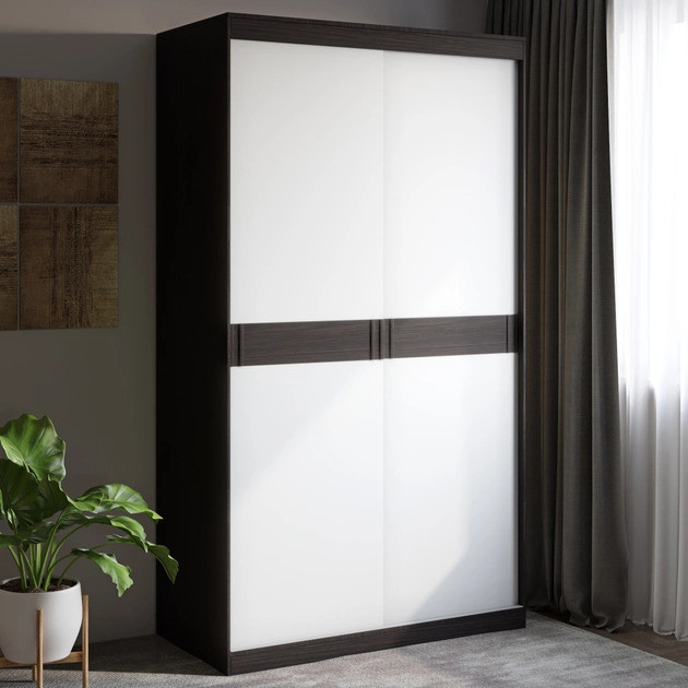 Прихожая(модульная) EVR- Соната-12 венге темный + белый