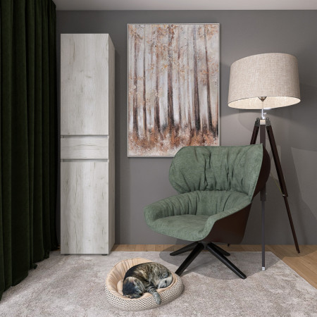 Пенал с ящиком EVR- Лайт ПЛ-1 крафт белый