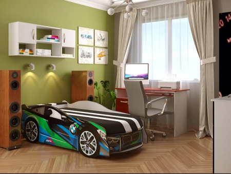 Кровать машина VRN- SPACE BMW 03