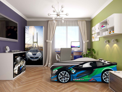 Кровать машина VRN- SPACE BMW 03