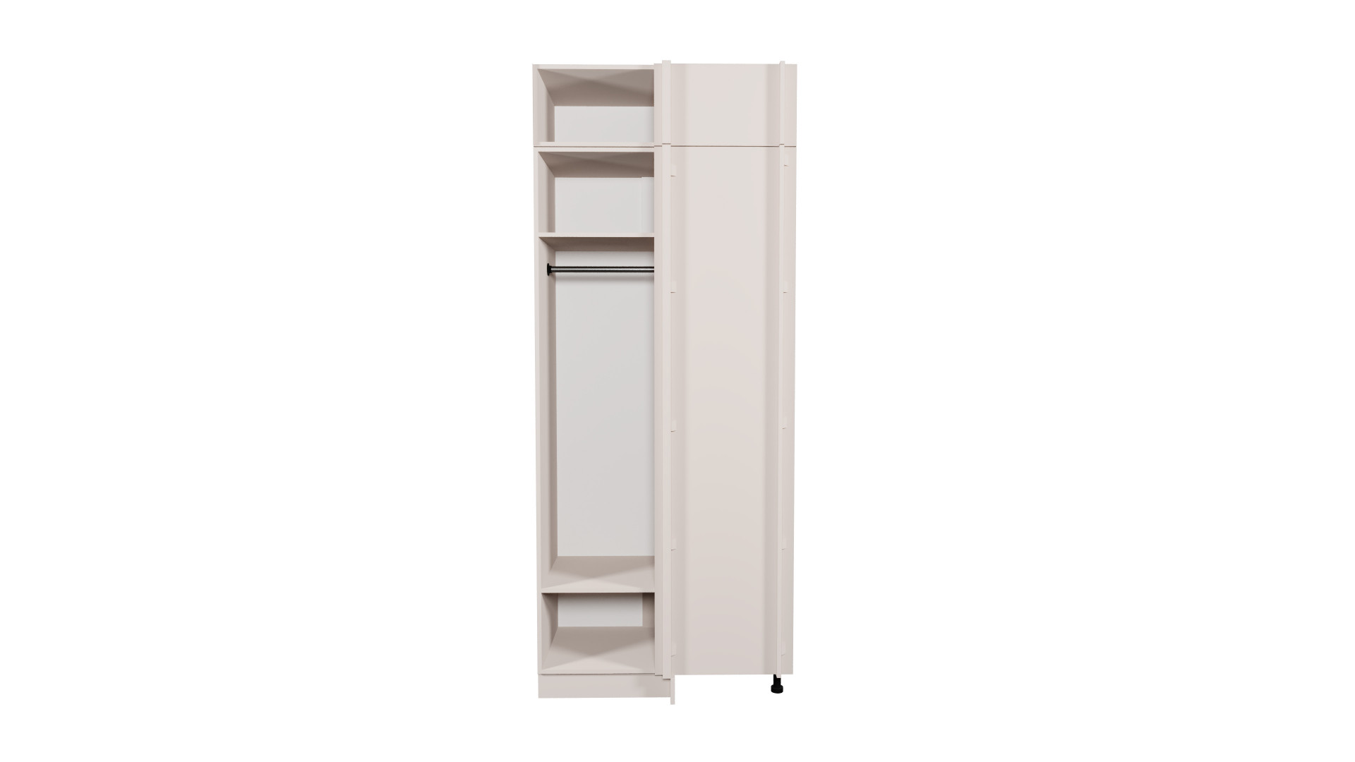 Шкаф угловой на 2 двери ViA- Сити С-20