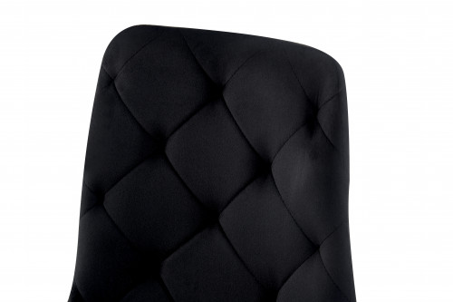 Стул обеденный BIO- Grace Трасти (велюр серый, черный)