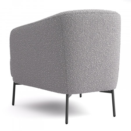 Дизайнерское кресло на металлических ножках Mil- ANDERS 73х80х70 см 