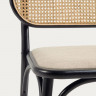 Стул Kave Home DORIANE CC2109MV12 (черный/бежевый)
