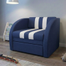 Кресло-кровать VRN- SMART 80х170 см (синий)