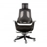 Фото №1 - Кресло офисное TPRO- Wau black fabric, charcoal nеtwork E0789