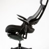 Фото №5 - Кресло офисное TPRO- Wau black fabric, charcoal nеtwork E0789