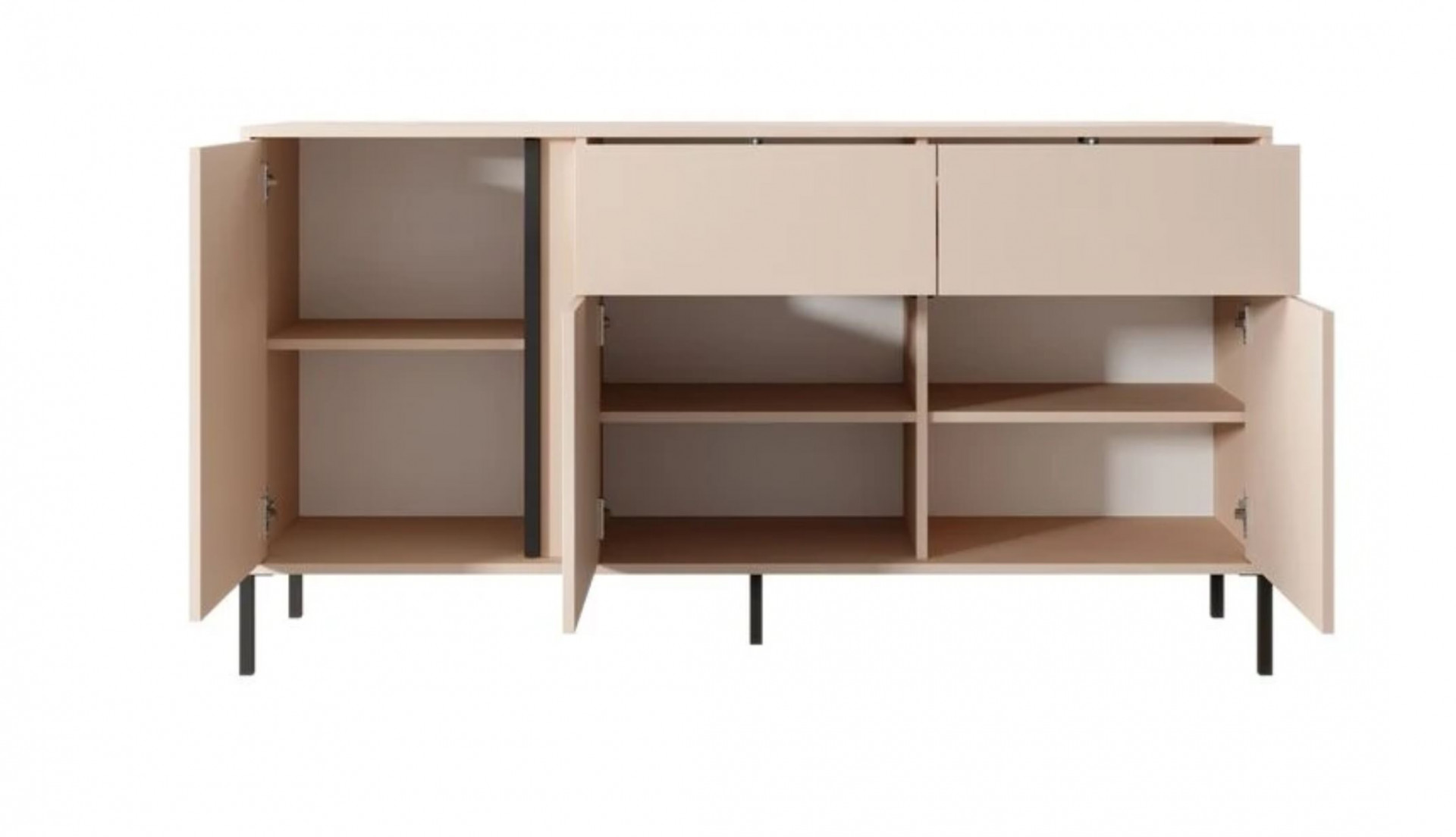Комод Perfect Home Даст/Dast 3-дверный с 2 ​​ящиками 3D2S/153 Беж