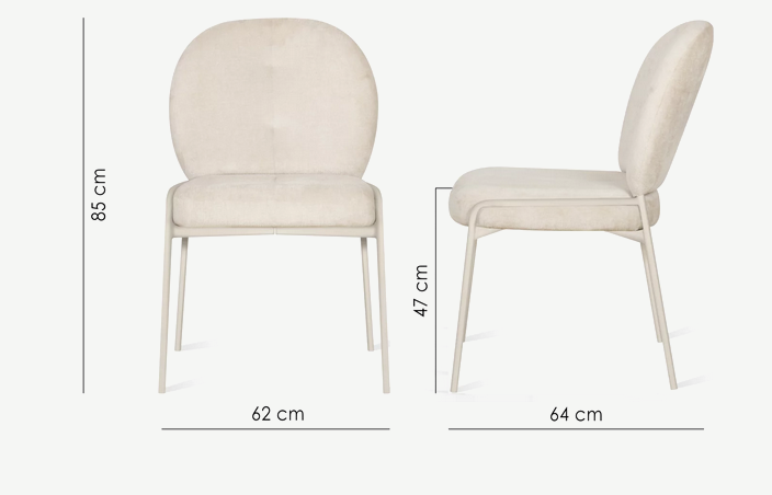 Стул обеденный с подлокотниками CRV- Lumen Teddy white black basey 