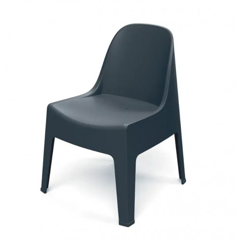 Стул уличный обеденный VLL- FERNE Milane (антрацит, серый)