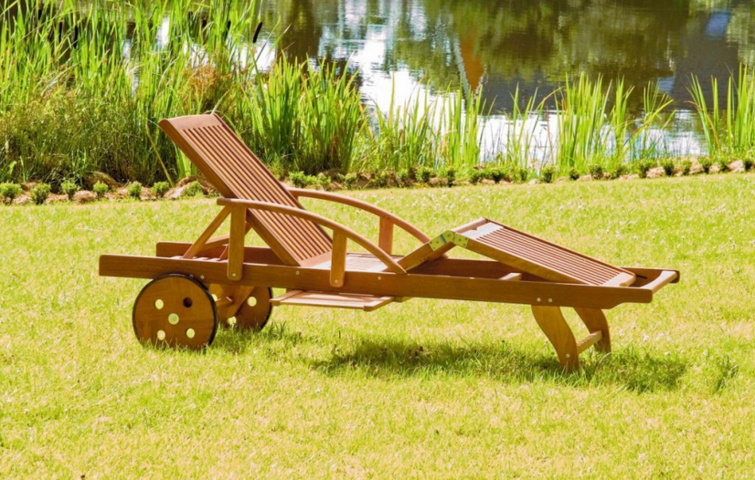 Шезлонги Материал изделия Дерево Эвкалипт