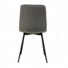 Стул обеденный VTR- N-41 (Темно-серый велюр/ Черный)   