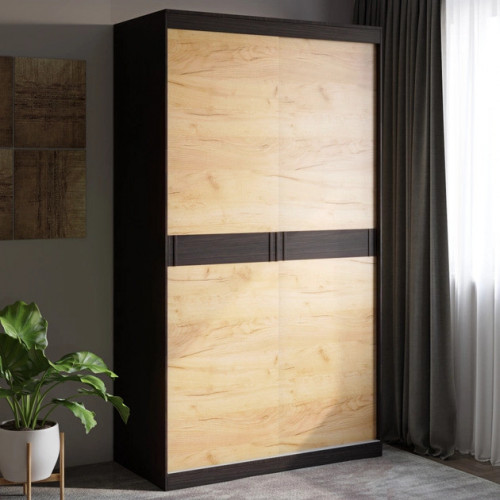 Спальня (модульная) EVR- Соната-7 венге + фасад крафт золотой