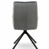 Стул с поворотным механизмом BIO- Grace Спинер (велюр серый)