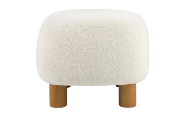 Пуф Mil- Edison 50х50х44 см ,белый(2034)