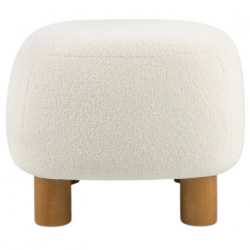 Пуф Mil- Edison 50х50х44 см ,белый(2034)