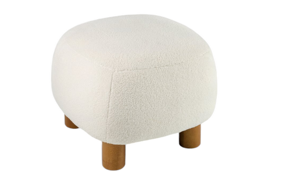 Пуф Mil- Edison 50х50х44 см ,белый(2034)