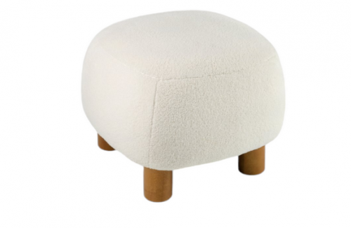 Пуф Mil- Edison 50х50х44 см ,белый(2034)