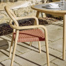 Стул Kave Home SHERYL CC5078J86 (бежевый/розовый)