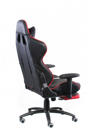 Кресло офисноеTPRO- геймерское еxtrеmе Racе black/rеd with footrеst E4947
