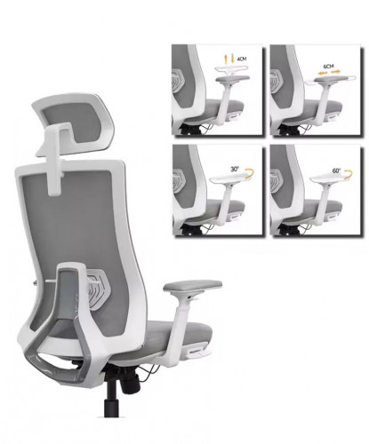 Крісло для оператора LUX- SK9-BH-07 BLACK ергономічне