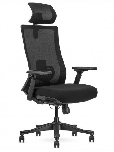 Крісло для оператора LUX- SK9-BH-07 BLACK ергономічне