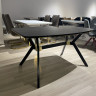 Обеденный стол Art-Deco EXI- CORSICA BLACK  + GOLD