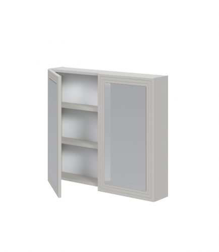 Зеркальный шкафчик PL- Halmar TORETO 70X80/2D Кашемир