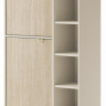 Стеллаж Perfect Home Форест / Forest RG80 2-дверный Беж песочный/ель сканди